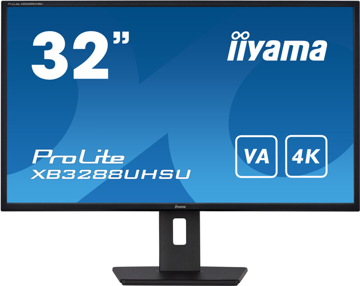 Monitor iiyama ProLite XB3288UHSU-B5 - LED, 31.5", UHD, i zi