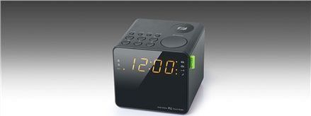Radio me alarm Muse M-187CR Dual, e zezë