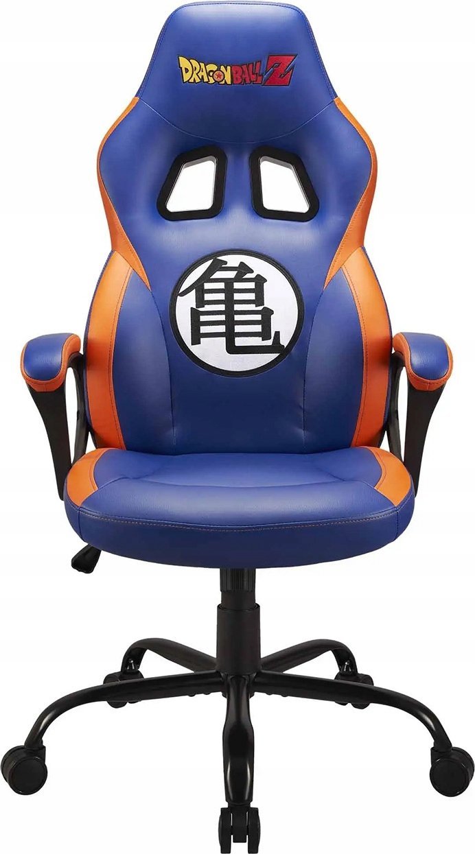 Karrige gaming Dragon Ball Z, ergonomike, me mbështetëse krahësh, shumëngjyrëshe
