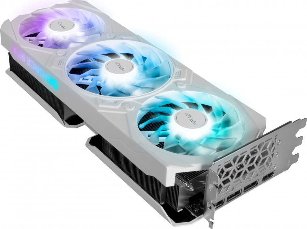 Kartelë grafike KFA2 GeForce RTX 4070 Ti SUPER EX Gamer White 1-Click OC 16GB GDDR6X