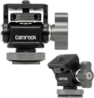 Mbajtës multifunksional Camrock Z3, montim cold shoe, filetë 1/4", i zi
