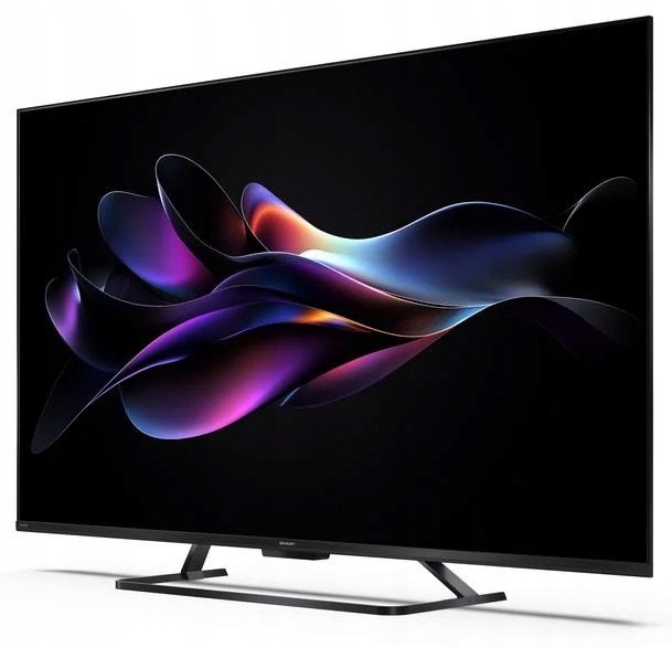 Televizor QLED Sharp 55HR7465E, 55", 4K Ultra HD, Google TV, i zi