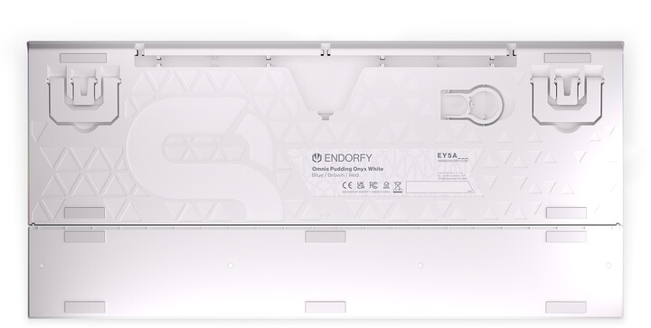 Тастатура Endorfy Omnis Pudding Onyx White Brown, Kailh Brown, US