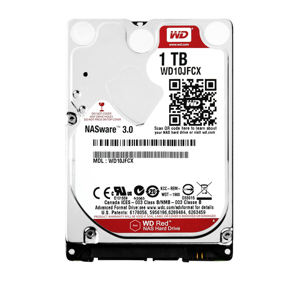 Hard Disk Western Digital WD10JFCX, 1TB, 5400 RPM, SATA III, 2.5"
