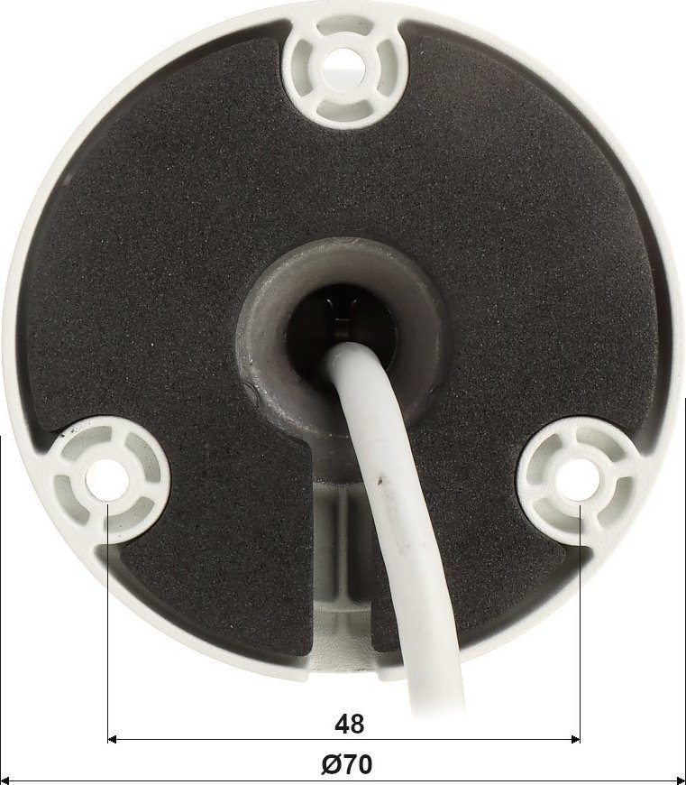 Kamerë sigurie Dahua WizSense DH-IPC-HFW2549S-S-IL, IP, WDR 120 dB, e bardhë