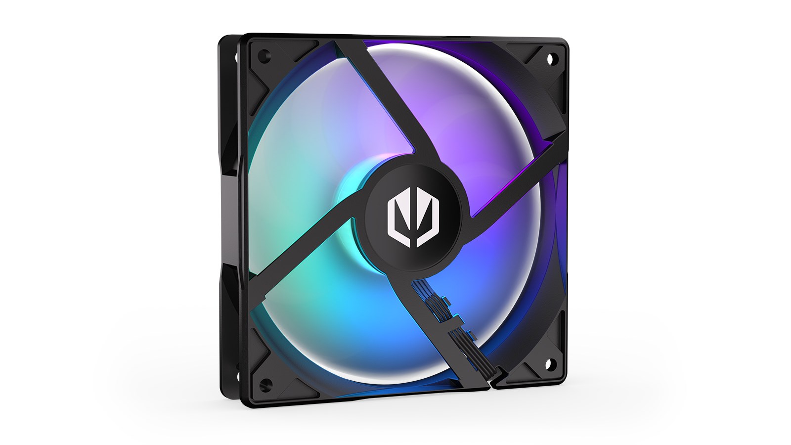 Ventilator për kasë kompjuteri ENDORFY Stratus 120 PWM ARGB, 12cm, 1400 RPM, i zi