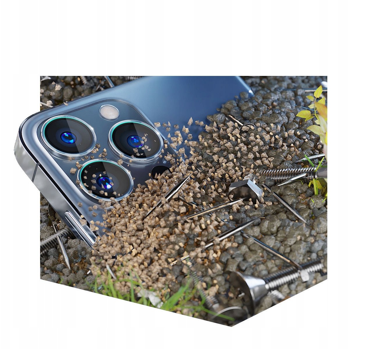 Mbrojtës xhami për kamera 3MK Lens Protection Pro për Samsung Galaxy Z Fold7, 1 copë, i zi