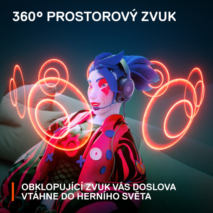 Kufje SteelSeries Arctis Nova 1P, të zeza