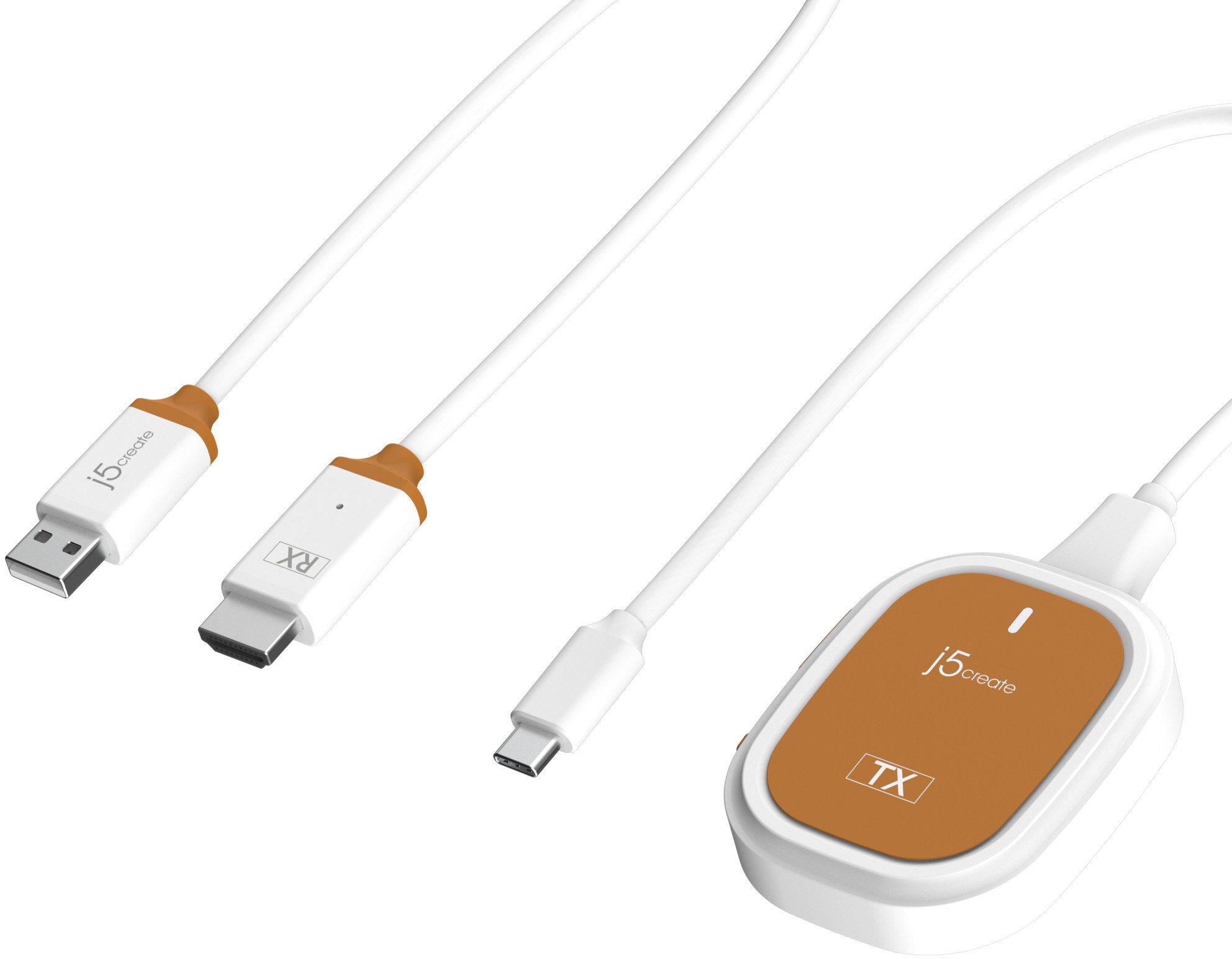 Zgjatës ekrani pa tela J5create ScreenCast FHD, USB C, HDMI