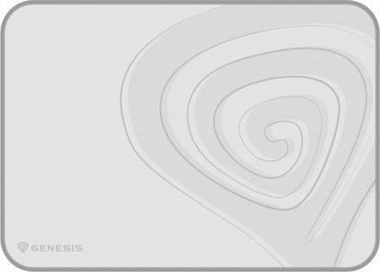 Mauspad Genesis CARBON 400, M, i bardhë