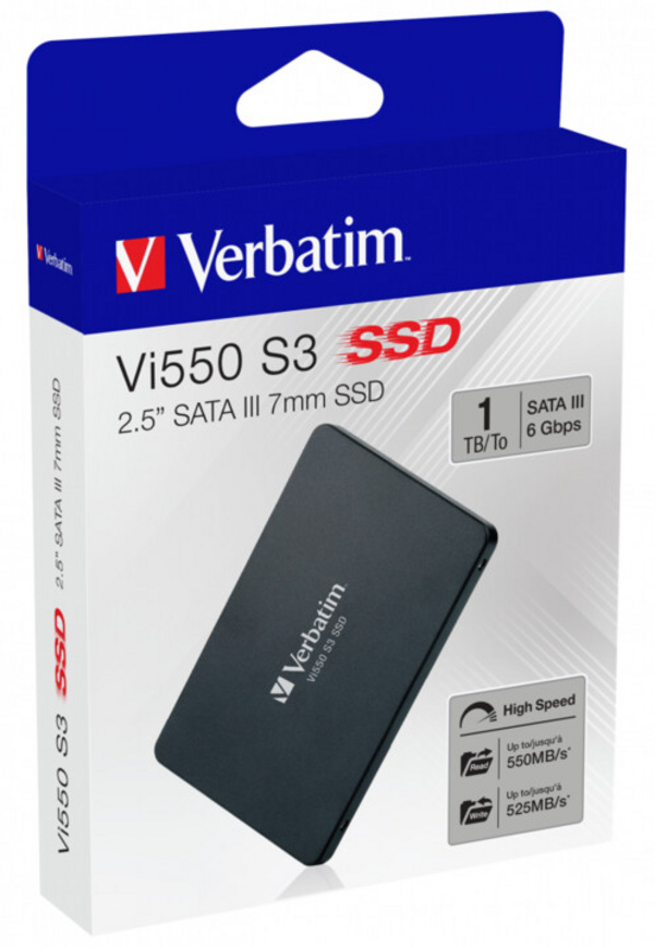 [OUTLET] Disk SSD Verbatim Vi550 S3 SSD, 2.5", 1TB