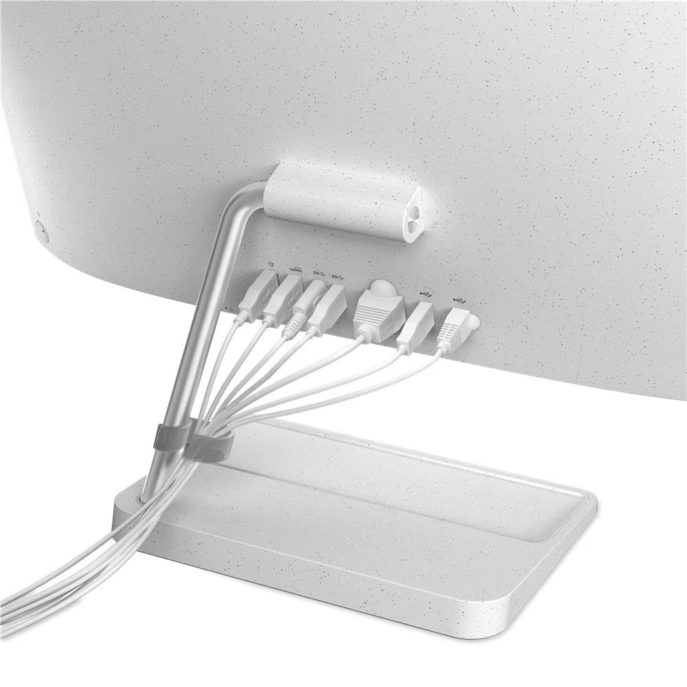 Kompjuter Lenovo PC AIO IdeaCentre 3 24ALC6, 23.8", AMD Ryzen 7 7730U, 16GB RAM, 512GB SSD, Integrated AMD Radeon Graphics, i bardhë