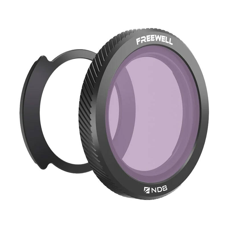 Filtra magnetikë droni Freewell për DJI Neo, set 3 copë ND8 ND16 ND32, të zinj