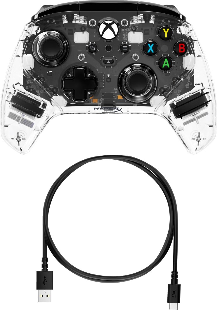 Kontroller HP HyperX Clutch Gladiate, me kabllo, i zi