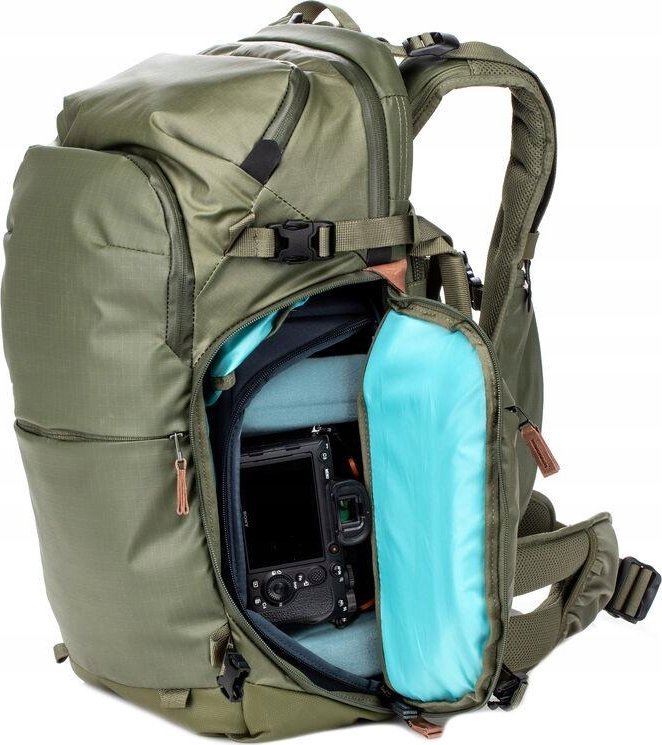 Çantë shpine fotografike Shimoda Explore V2 25 Starter Kit, 25L, për laptop 13", jeshile