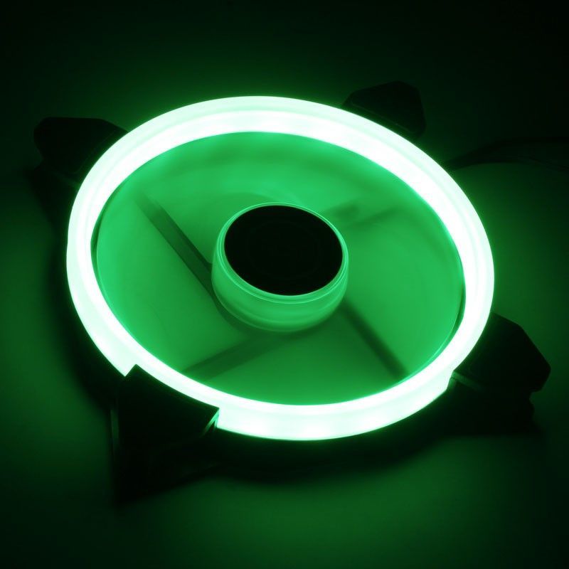 Ventilatorë PC Raijintek Iris 14 Rainbow RGB, 140mm, PWM, paketim 2 copë