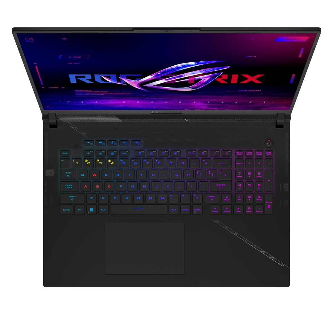 Laptop ASUS ROG Strix, 18", Intel i9-13980HX, 32 GB RAM, 1 TB SSD, NVIDIA GeForce RTX 4080, i zi
