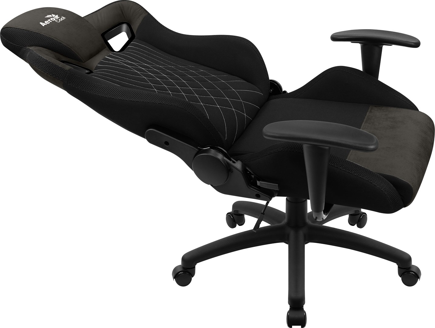 Гејмерска столица Aerocool EARL AeroSuede, црна