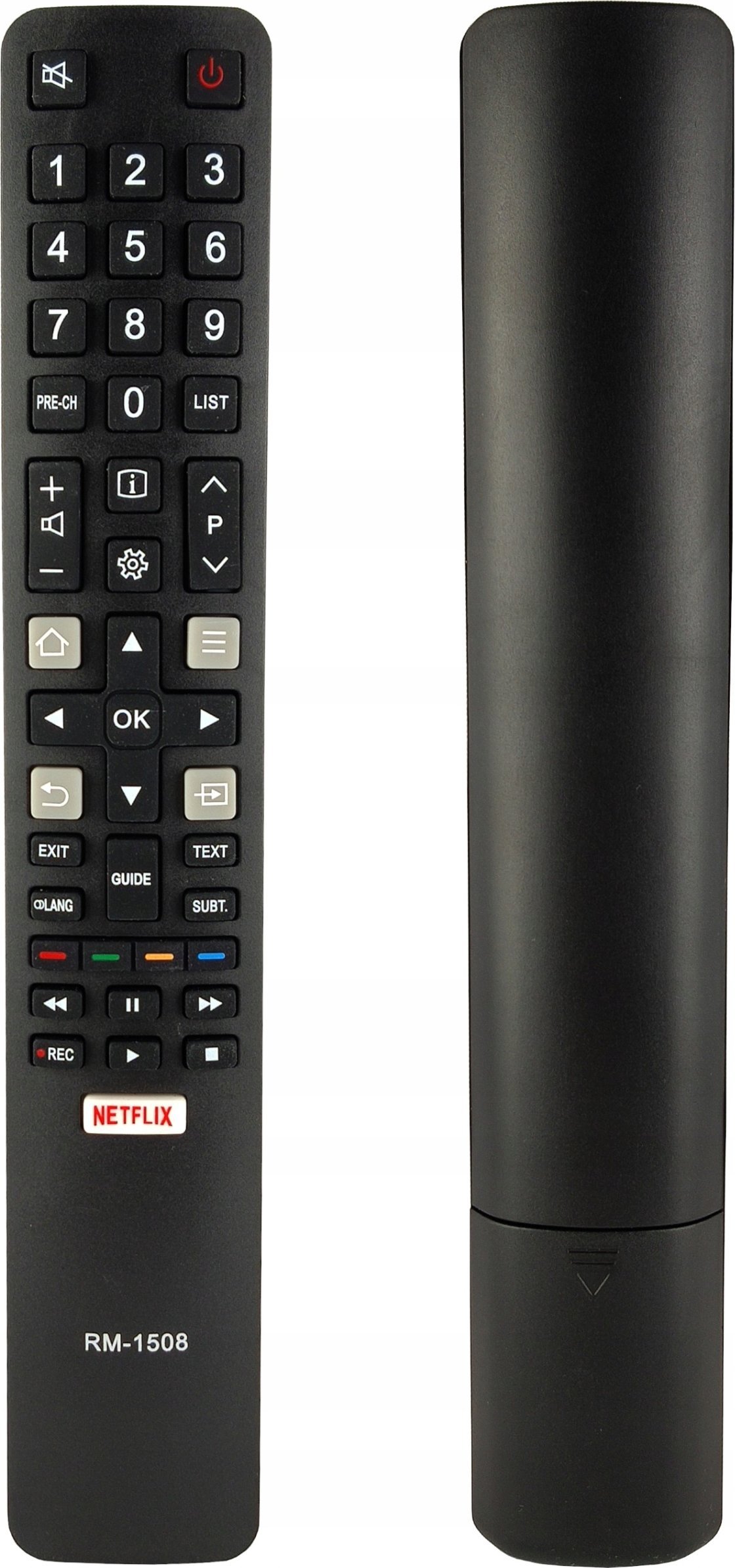 Telekomandë TV TCL 32DS520F, zëvendësuese, e zezë