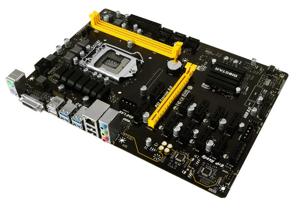 Pllakë amë Biostar TB250-BTC PRO Ver. 6.x Intel B250 LGA 1151 (Socket H4) ATX