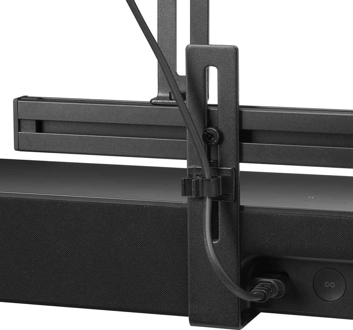 Mbajtëse soundbar Vogels SOUND 3550, për TV, përshtatshme për Sonos Arc dhe Playbar, e zezë