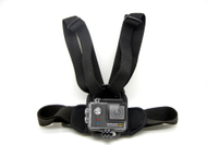 Mbajtëse kraharori EasyPix për GoPro 55232, rripa të rregullueshëm, e zezë