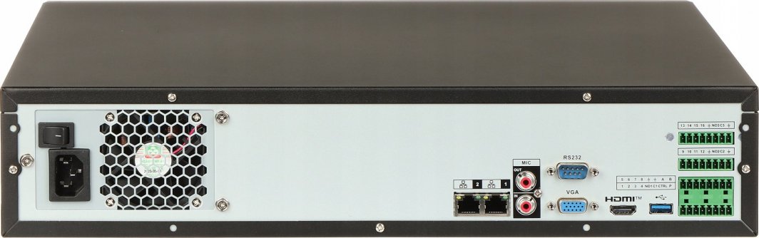IP регистратор Dahua NVR4816-EI, 16 канали, WizSense, црн