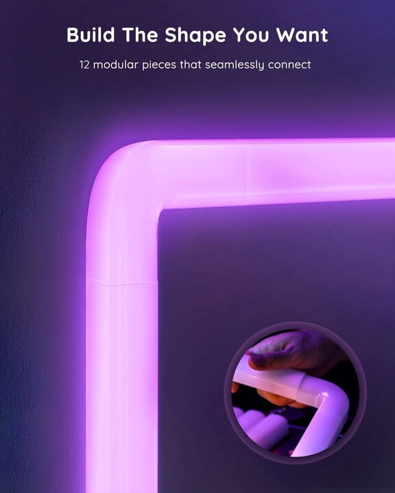 Ndriçim për gaming dhe televizor Govee Glide (8+4) RGBIC