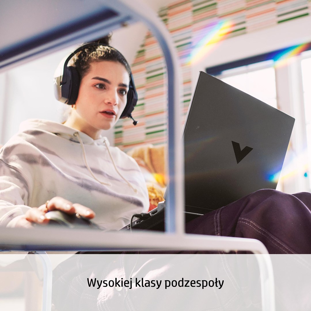 Laptop HP Victus 15-fb0155nw, 15.6", 144Hz, AMD Ryzen 5 5600H , 16 GB RAM, 512 GB SSD, NVIDIA GeForce RTX 3050, i hirtë