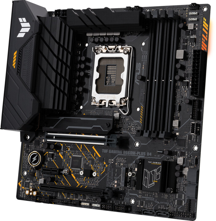 Pllakë amë ASUS TUF GAMING B660M-PLUS D4 (DDR4) - Intel B660