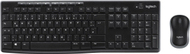 Set tastierë dhe maus Logitech MK270, i zi, (DE)