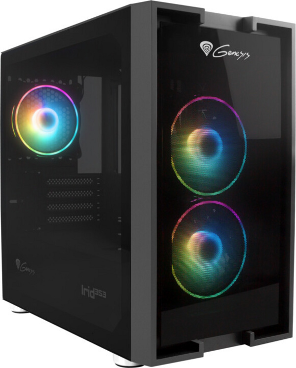 [OUTLET] Kasë Genesis IRID 353 ARGB, e zezë
