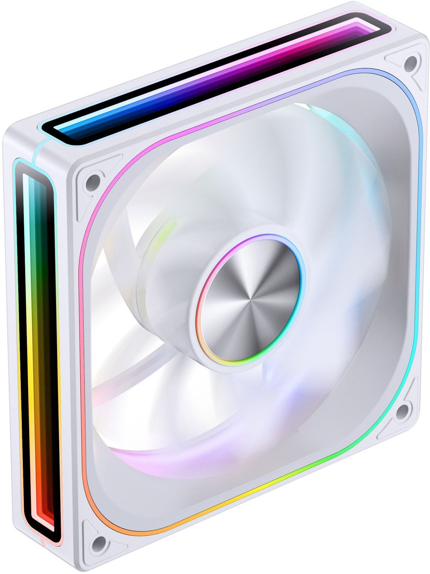 Ventilator PC Jonsbo ZA-120, 120mm, PWM ARGB, i bardhë