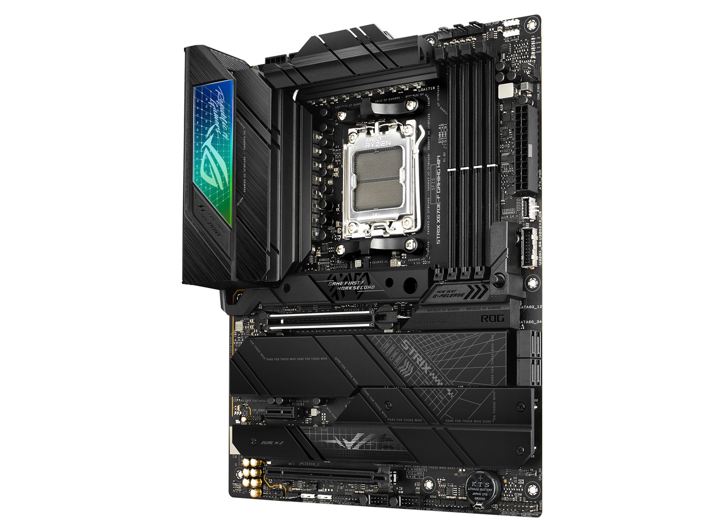 Pllakë amë ASUS ROG STRIX X670E-F Gaming WiFi AMD X670 Socket AM5 ATX