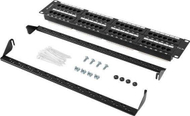 Пач панел Lanberg PPU5-2048-B, 24 порти, за рек, црн