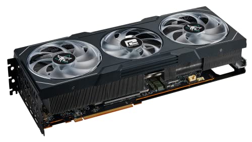 Kartë grafike PowerColor Hellhound RX 7900 XTX 24G L OC, 24GB GDDR6, 4K, e zezë
