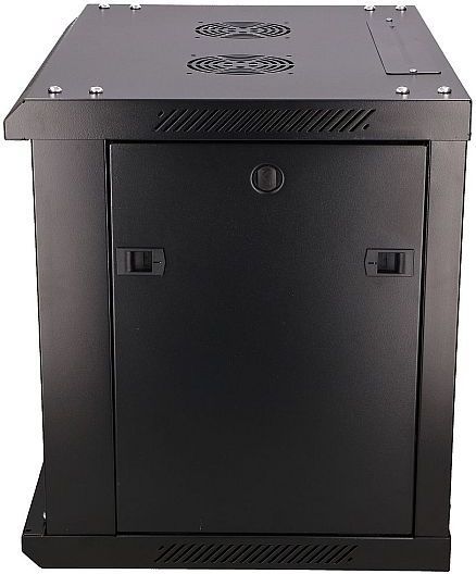 Kabinet rrjeti Extralink 9U 600x450, montim në mur, i zi