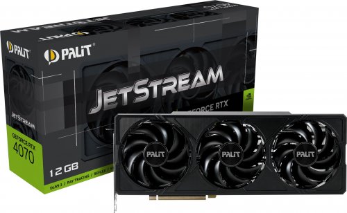 Kartelë grafike Palit GeForce RTX 4070 JetStream, 12GB GDDR6X
