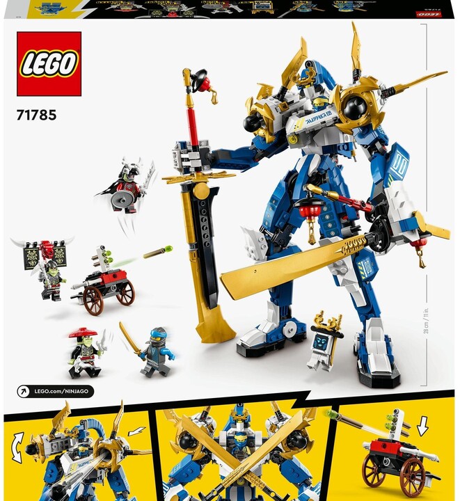 Set LEGO® NINJAGO® 71785 Jay's Titan Robot, 794 pjesë
