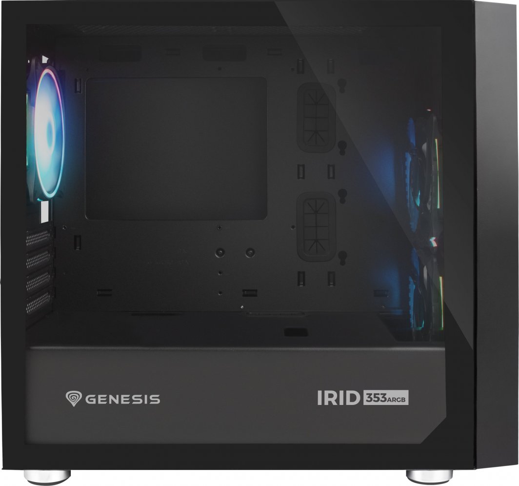 Куќиште за компјутер Genesis Irid 353 ARGB, Micro Tower