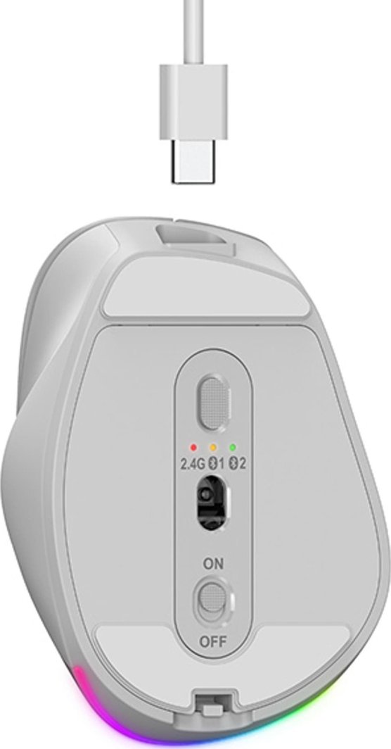 Maus Genius Ergo 9000S Pro, 2400DPI, i argjend