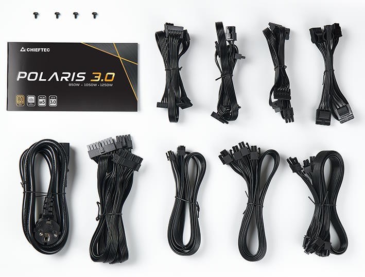 Furnizues me energji Chieftec PPS-1050FC-A3, 1050W, ATX, i zi