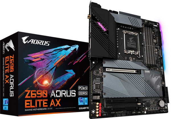 [OUTLET] Pllakë amë GIGABYTE Z690 AORUS ELITE AX - Intel Z690