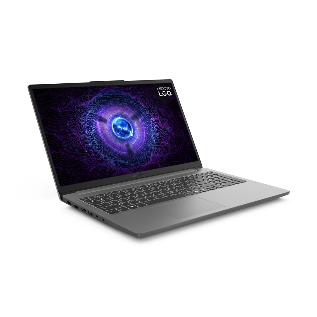 Laptop Lenovo LOQ 15IAX9E, 15.6" Full HD, i5 12450HX, 16GB RAM, 512GB SSD, RTX 2050, gri