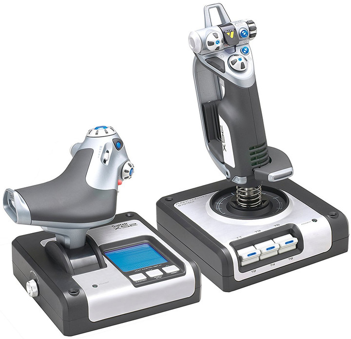 [OUTLET] Levë Logitech G Saitek X52 Flight Control System				
