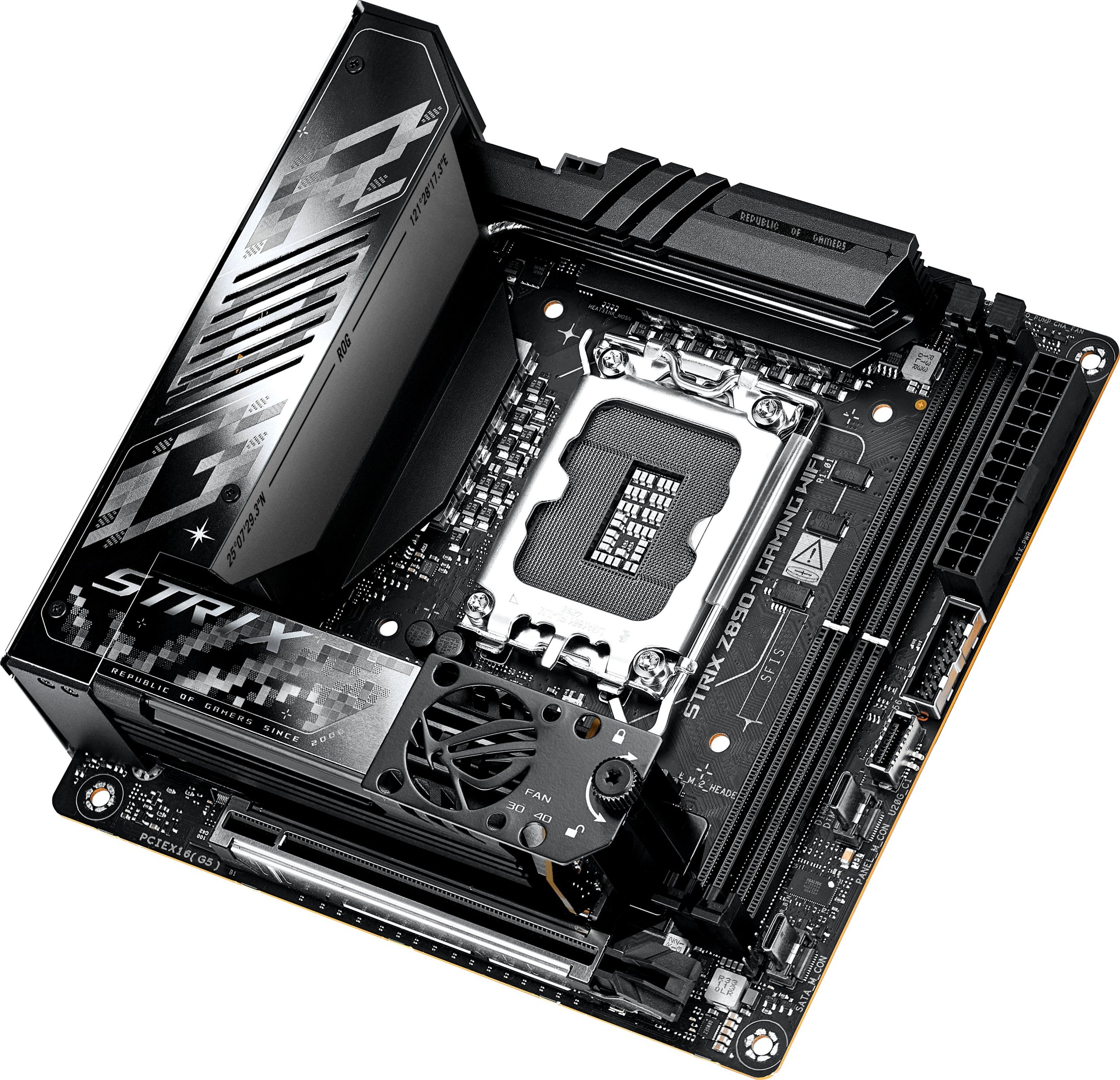 Motherboard ASUS ROG STRIX Z890 I GAMING WIFI, Intel Z890, Mini ITX, me WiFi