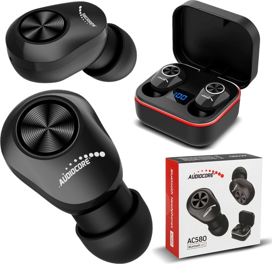 Kufje Audiocore AC580, të zeza