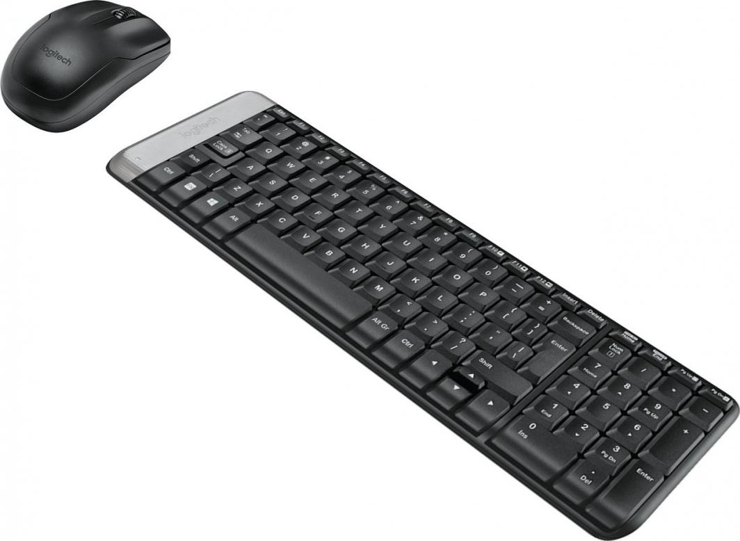 Set tastierë + maus Logitech MK220 (920-003168),të zeza