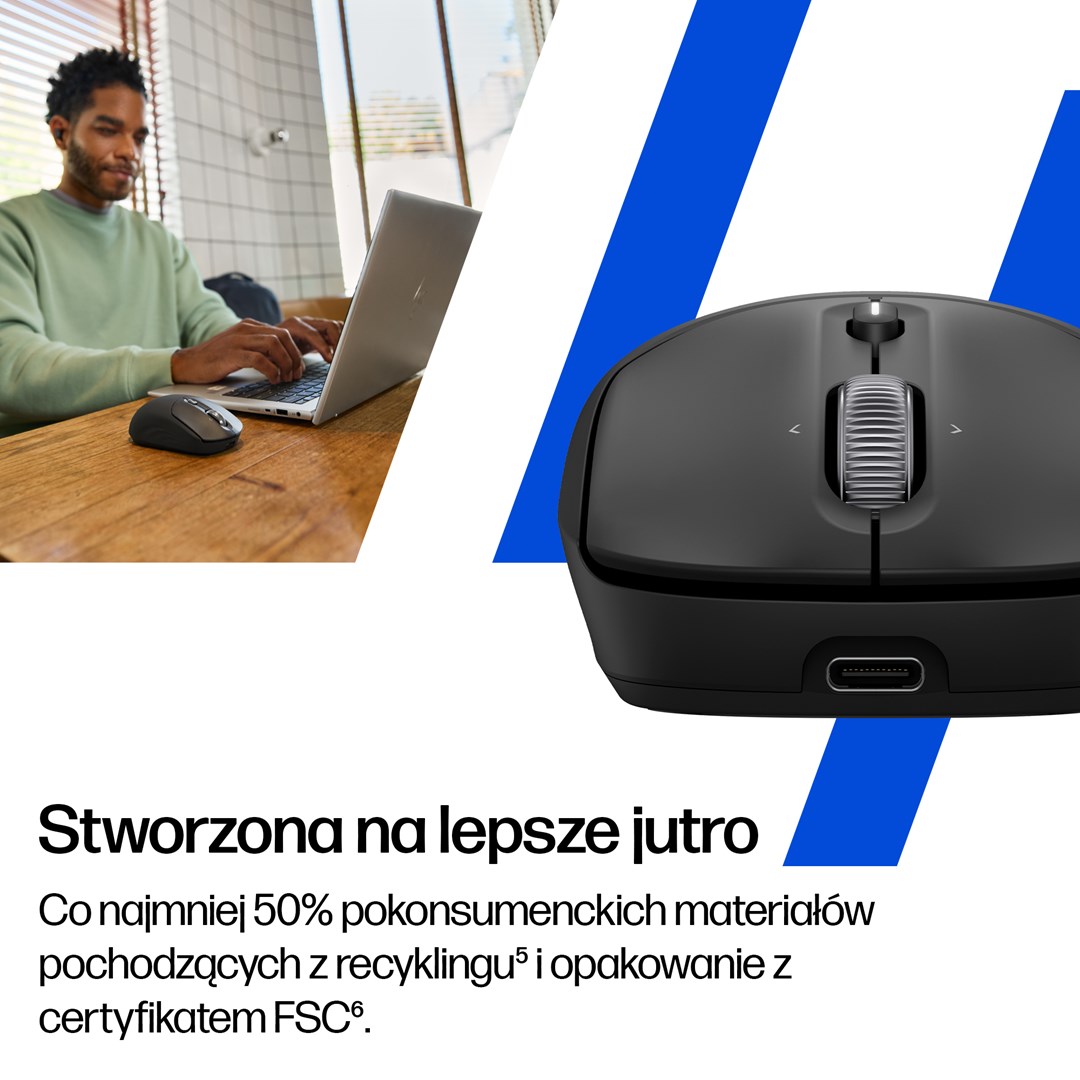 Maus wireless HP 700, optik, USB, i zi