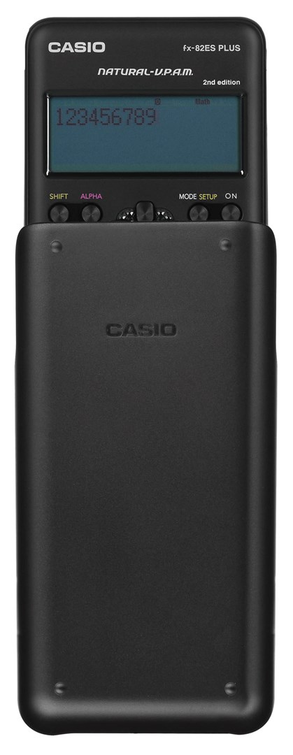 Kalkulator shkencor Casio FX-82ES PLUS-2, ekran me piksel, xhepi, i zi